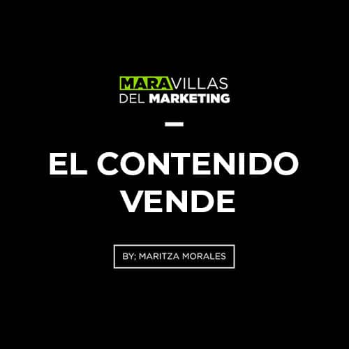 El contenido vende