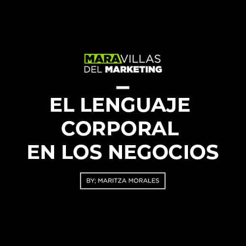 El lenguaje corporal en los negocios