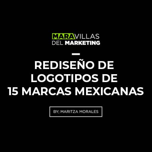 Rediseño de logotipos de 15 marcas mexicanas
